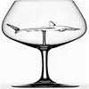 Glass Cup European Crystal Glass Shark Red Wine Glass Cup wine bottle Glass High Heel Shark Red Wine Cup Wedding Party Gift 21cm ► Photo 2/6