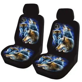 

KBKMCY Car Covers Universal Seat Protect Cover for Alfa Romeo 159 147 Wolf Design Auto Cover Summer Cool Car Seat Protector