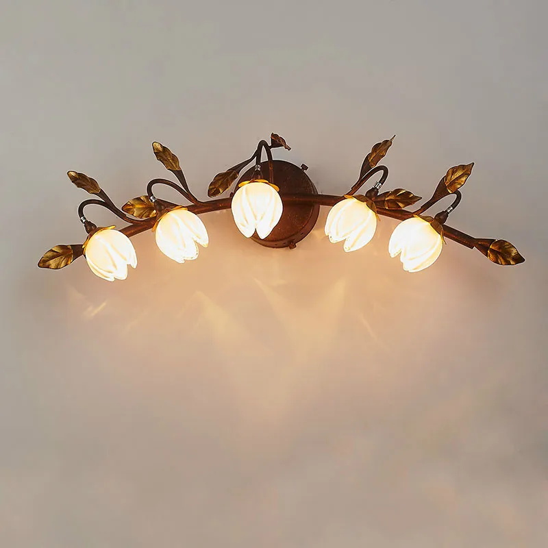 5 шт. длинный светодиодный настенный светильник свадебное украшение макияж