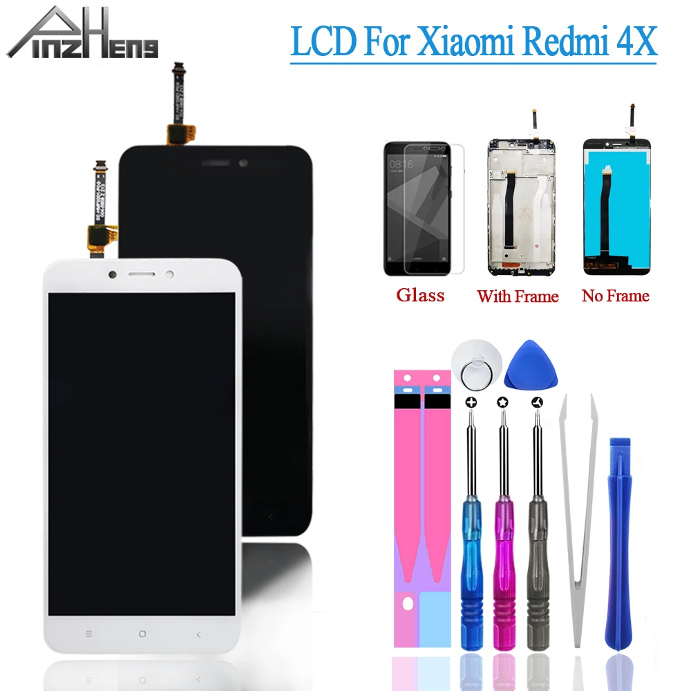 

PINZHENG LCD For Xiaomi Redmi 4X Screen Replacement Digitizer Assembly LCDs For Xiaomi Redmi 4x LCD Display With Frame