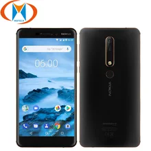 Глобальный Nokia 6,1 TA-1050 3GB 32GB мобильный телефон Snapdragon 630 Octa core 5," 16MP 8MP NFC одна SIM 4G смартфон