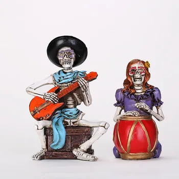 

GARDEN LANDSCAPE SCULPTURE HOME DECORATION OUTDOOR RESIN CRAFT GIFT BOYS GIRLS BIRTHDAY GIFT REAL SKULL