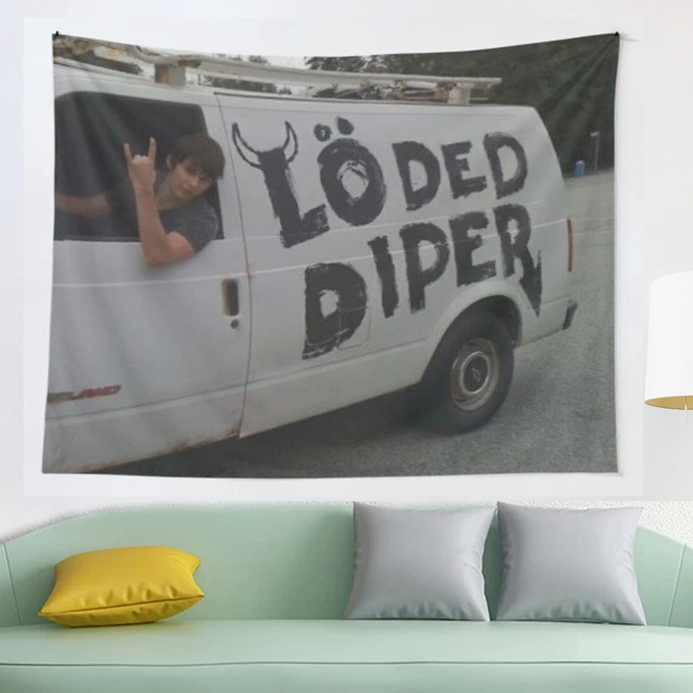 Rodrick Heffley The Tapestry Wall Hanging Tapestries For Living Room Bedroom Decor Tapestry