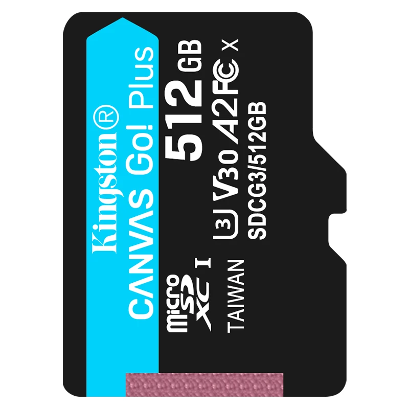 Kingston 512GB Canvas Go! Plus UHS-I microSDXC Memory Card