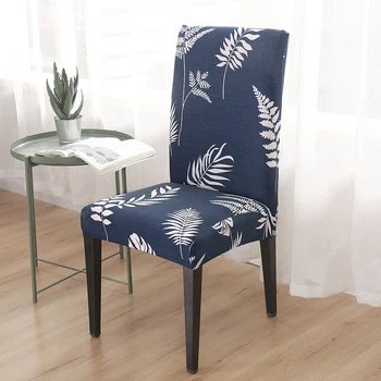

1/2pcs Printing Anti-dirty Removable Chair Cover Elastic Seat Chair Covers Painting Slipcovers Wedding Restaurant Banquet Hotel