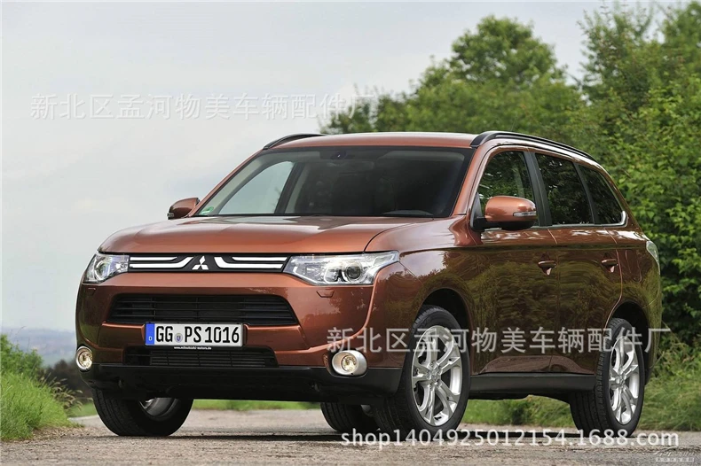 Алюминиевый сплав Багажник На Крышу для Mitsubishi Outlander 2013- балка рельсов поддержки для багажа Топ крест бар рейку коробки