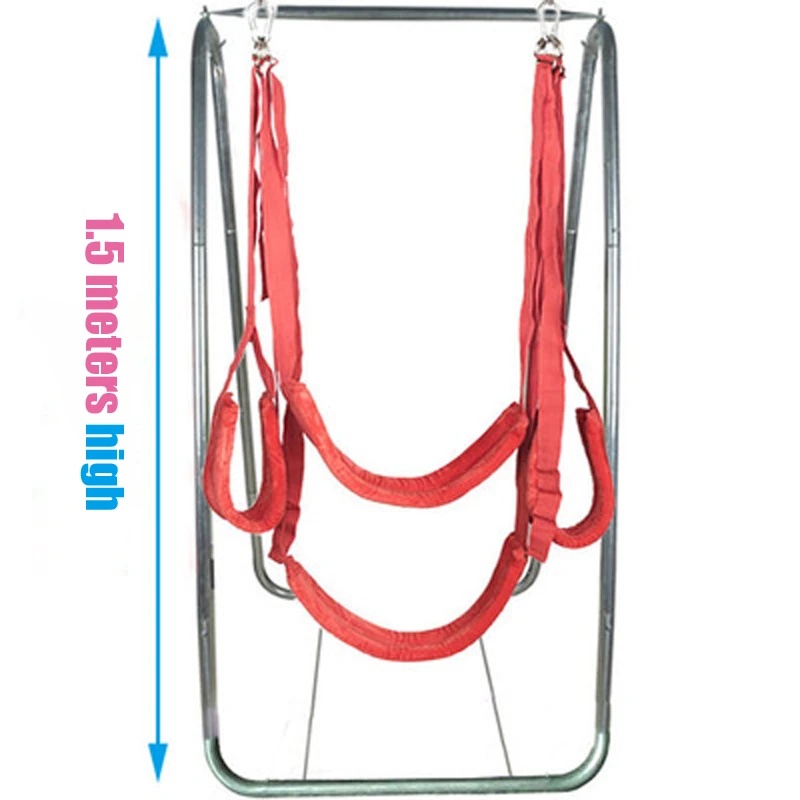 2021 New Sex Swing Frame Hanging Bondage Hammock Chair Metal Stand Rack Holder Sex Position Cushion Furniture For Couples - Sex Swing pic
