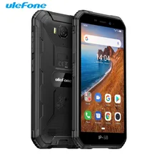Ulefone Armor X6 Прочный смартфон Android 9,0 IP68 Водонепроницаемый 2 ГБ 16 ГБ 4000 мАч мобильный телефон 5,0 дюймов Открытый 3g мобильный телефон