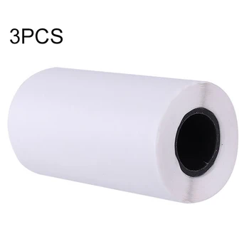 

3 Rolls Printing Sticker Photo Paper for KX-01/C10 Children Mini Digital Print Camera Accessories Printing Papers Accessories