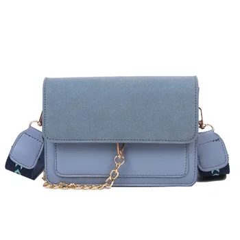 

Square Package Pu Leather Shoulder Bag Crossbody Girl Wild Bag Shoulder Messenger Bag luxury sac a main femme de marque luxe#50