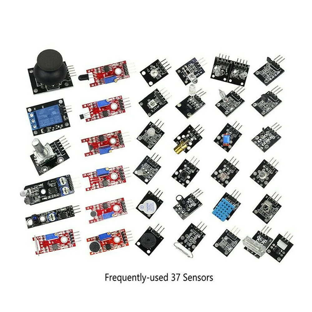 37 шт. модуль датчика стартовый комплект оборудования для Arduino Raspberry Pi Educations