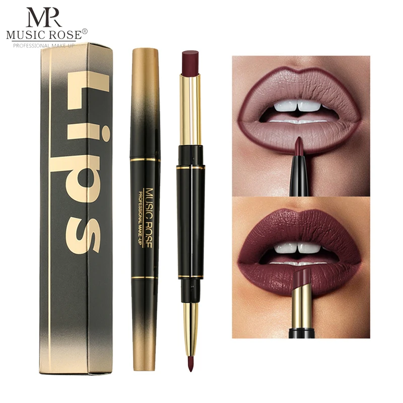 

Matte Lipsticks Cosmetics Brand Waterproof Lipstick Matte Nude Color Sexy Beauty Waterproof Long Lasting Batom Mate Cosmetics