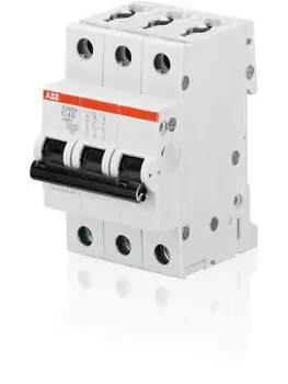 

Circuit breaker three-pole 40A ABB S200 2CDS273001R0404 (10 Ka, C)