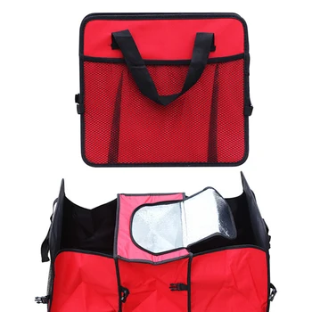 

1Pcs Car Trunk Storage Insulation Bag Car Organizer Car Aluminum Foil Storage Ice Car Storage Can Be Folded Bag Car accessories