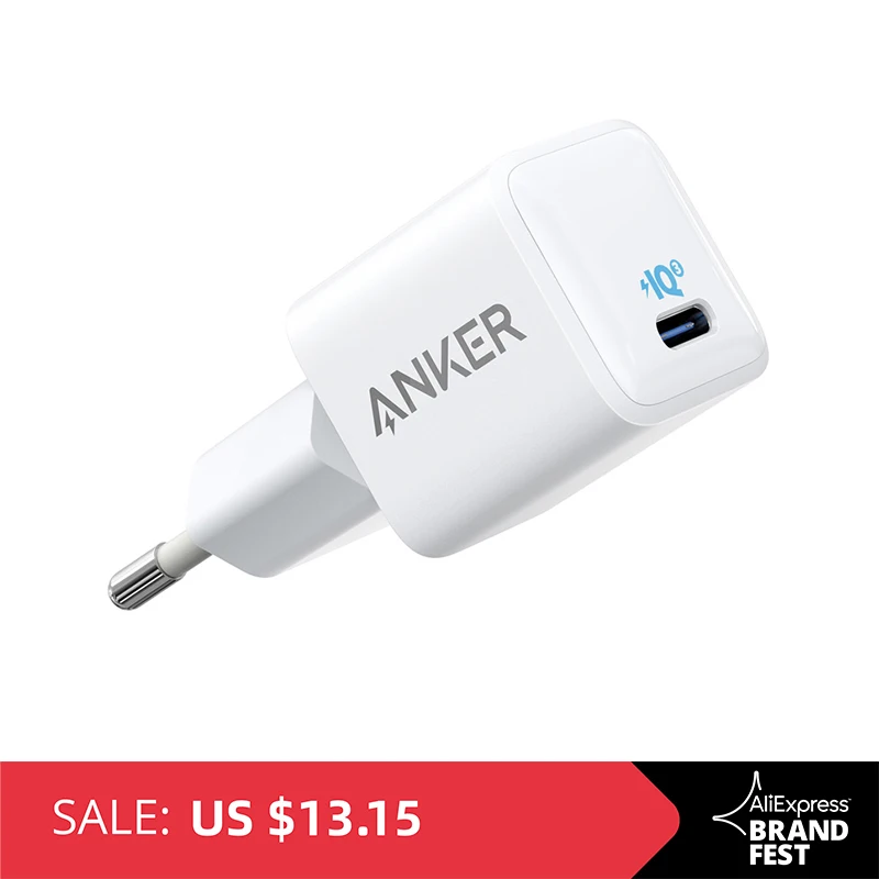 Anker 18W PIQ 3 0 Fast USB C Charger Adapter PowerPort III Nano USB C Wall