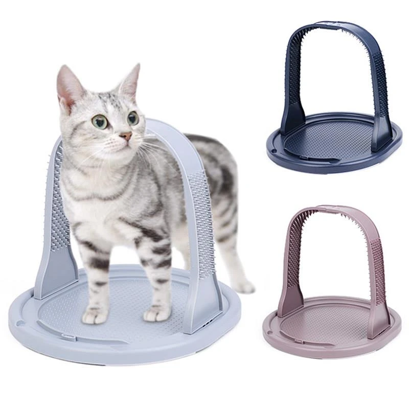 cat scratcher with brush