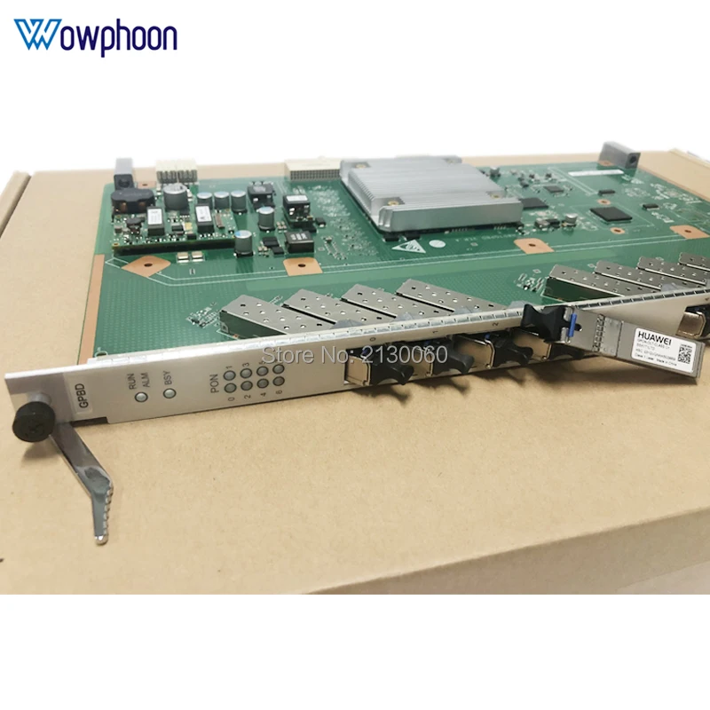 huawei OLT MA5608T шасси+ 1* MCUD1 контрольная карта+ 1* MPWD блок питания+ 1* GPBD 8 PON сервисная плата B+ C