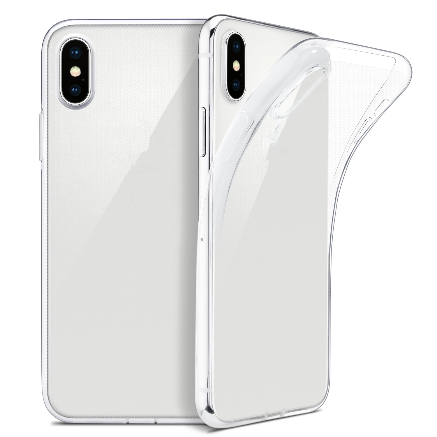 Тонкий мягкий чехол из ТПУ для iPhone X поддержка беспроводной зарядки Apple 10 EY426 5 8