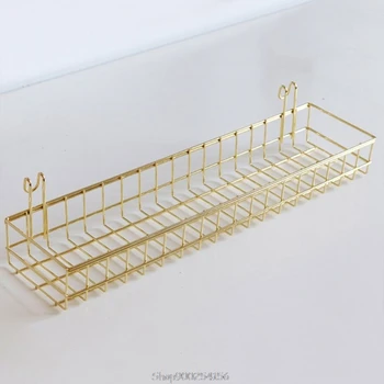 

2pcs/set Grid Panel Wall Shelf Basket with Hook Bookshelf Display Storage Rack Organizer Hanging Tray O03 20 Dropship