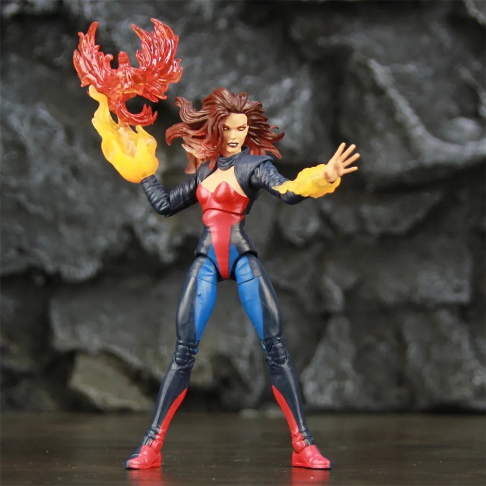 Экшн фигурка ML Legends X Men DARK Phoenix экшн огненная птица Fire Balls эксклюзивная кукла 2P цвет