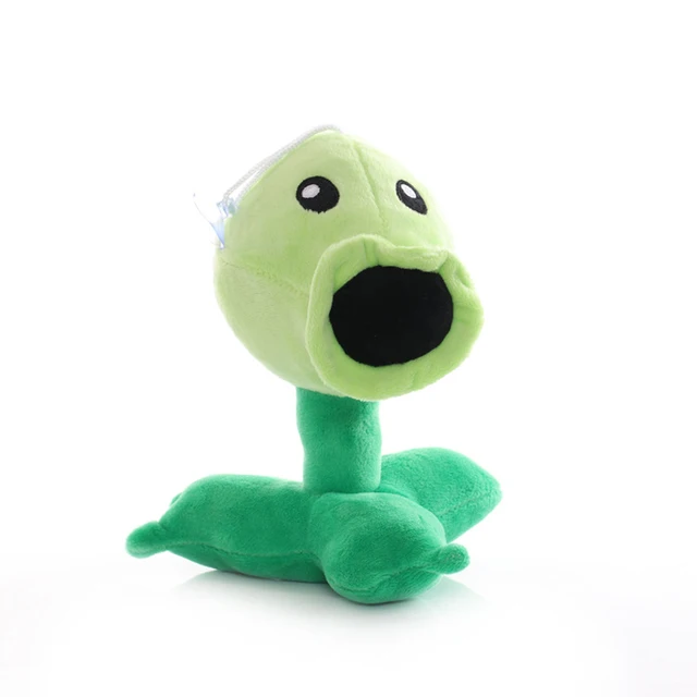 1pcs Plants vs Zombies Plush 17cm PVZ Peashooter Gatling Peashooter Plush Stuffed Toys Soft Game Toy Doll Gift for Children Kids 2