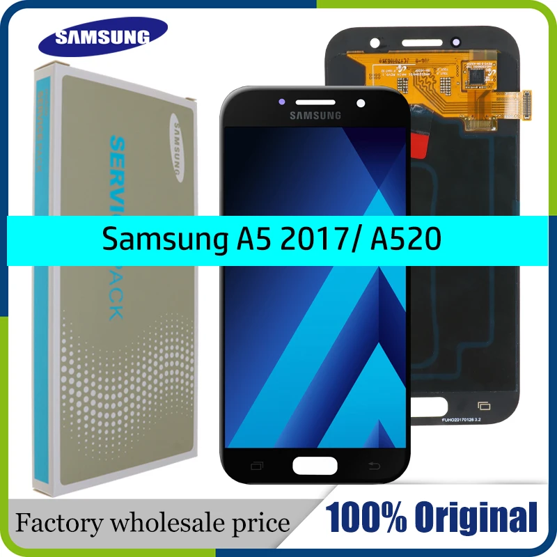 Samsung A520 Sm-520f A520m A520 Display 