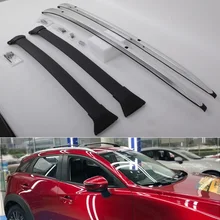 4 шт. Алюминий для Mazda CX-3 CX3 багаж багажник на крышу рейлинги поперечные
