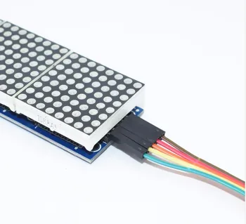 

10PCS MAX7219 dot matrix module microcontroller module 4 in one display