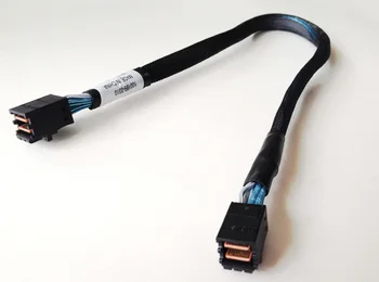 

Mini SAS HD SFF 8643 Cable Internal SFF-8643 SAS Cable 40cm Mini SAS SFF-8643 to 8643 Molex Cable Adapter for Computer Hard Disk