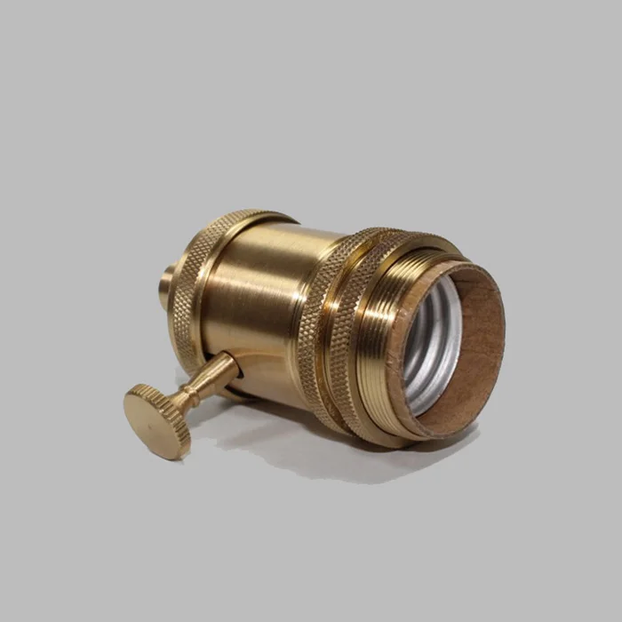 빈티지 램프 홀더, 스위치 E27 소켓 램프 베이스