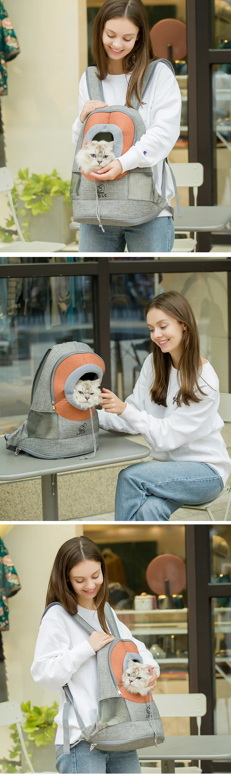 High-Quality Mini Pet Backpack - DogMEGA