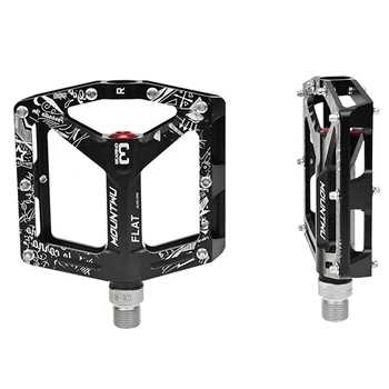 

1 Pair Ultralight MTB Bicycle Pedal Cycling Riding Alloy Wellgo Pedal Anti-slip CNC BMX Bearing Pedals Bicycle Part Accessories
