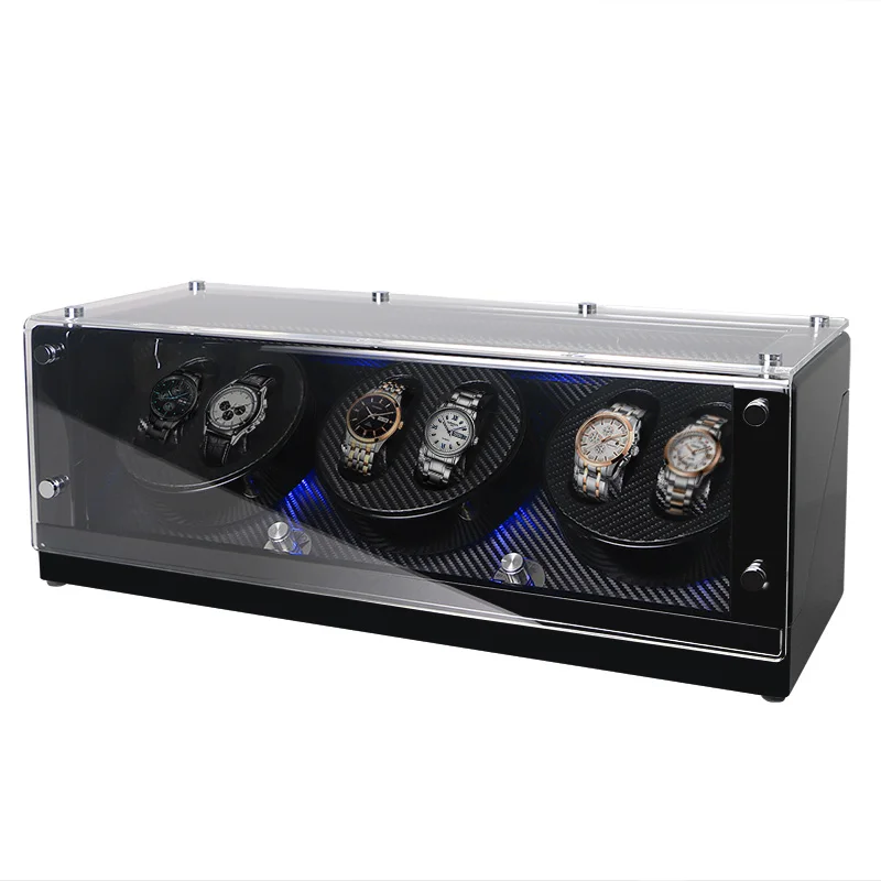 Часы Winder Box механические Автоматические часы дисплей для роскошных мужских