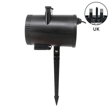 

12 Patterns Outdoor Waterproof Christmas Projection Light Remote Control Holiday Wedding Party New Year Home Decor Garden Lamp