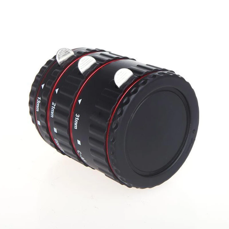 Авто фокус микро Удлинитель кольцо красный для Canon EOS EF EF-S 60D 7D 5D 550D