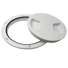 5 дюймовый круглый люк доступа палубная крышка крышки морских пехотинцев яхты инспекции коррозионно-стойкие морское оборудование для водного спорта