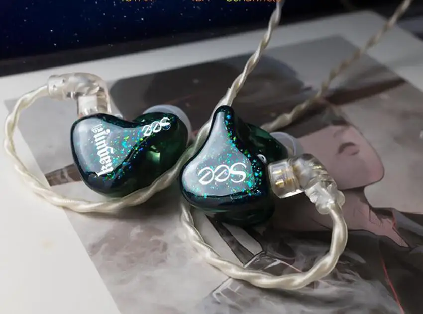 SeeAudio Kaguya 4STAX 4EST 4BA Knowles Tuning Customize HIFI Music Monitor DJ Studio ACG Audiophile Musician Earbuds Earphones