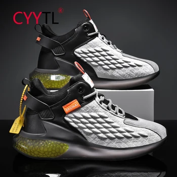 

CYYTL High-top Fashion Men Trainers Sport Sneakers Breathable Running Shoes for Men Outdoor Comfortable Running Masculino