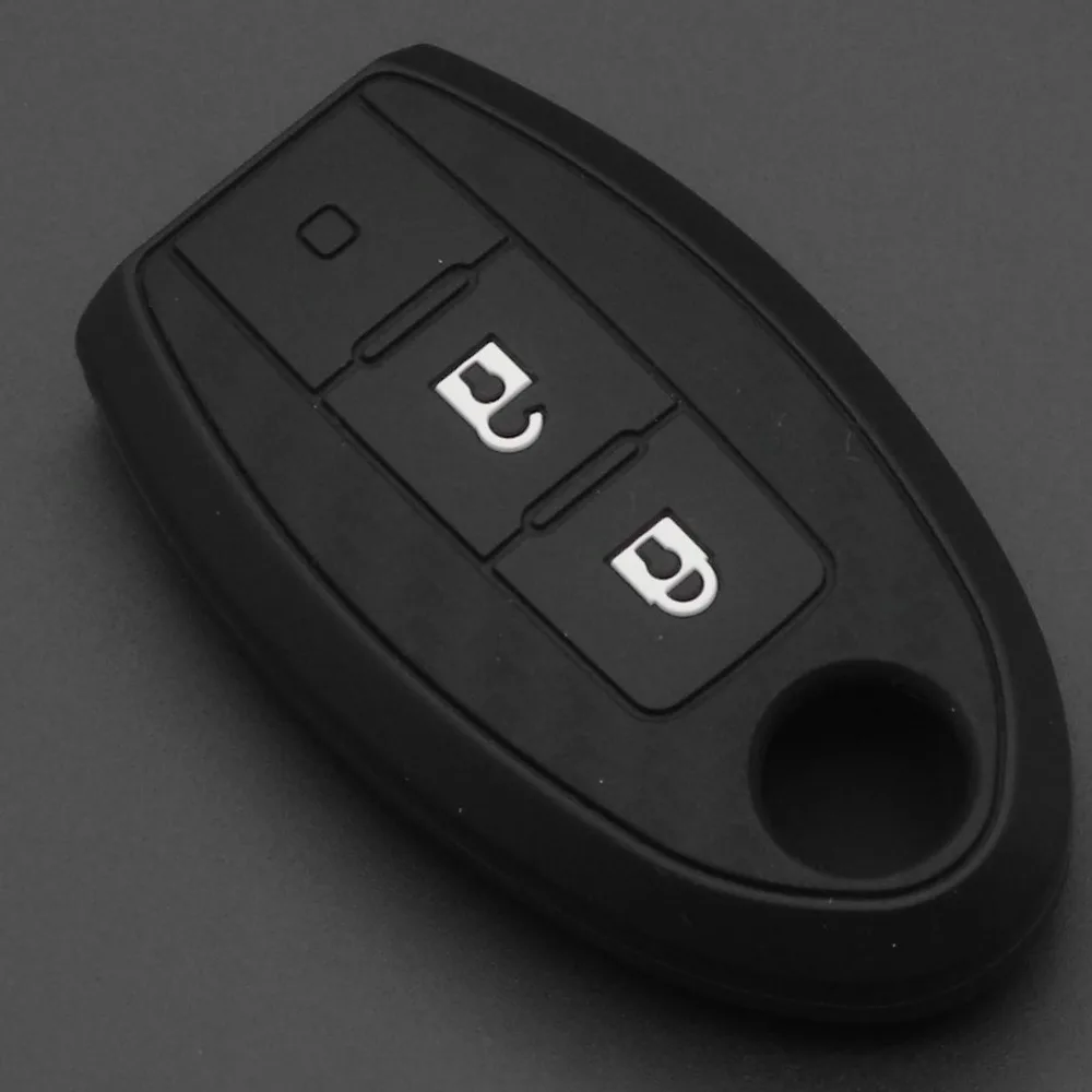 10 шт. для Nissan X-Trail 370Z Cube Micra Qashqai Juke Leaf Tiida Cube Quest Versa 2/3 кнопки карбоновый силиконовый чехол для ключей от машины
