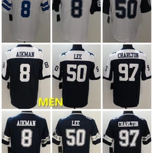 Даллас A++ Качественная мужская футболка для взрослых Sean Lee 50 Troy Aikman 8 Taco Charlton 97 roger staubach 12 Tony Dorsett 33