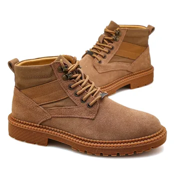 

Brand Men Ankle Boots Shoes Casual For Male Adult Winter New Snow Boots Warm With Fur Short Plush Sneakers Men Footwear *113