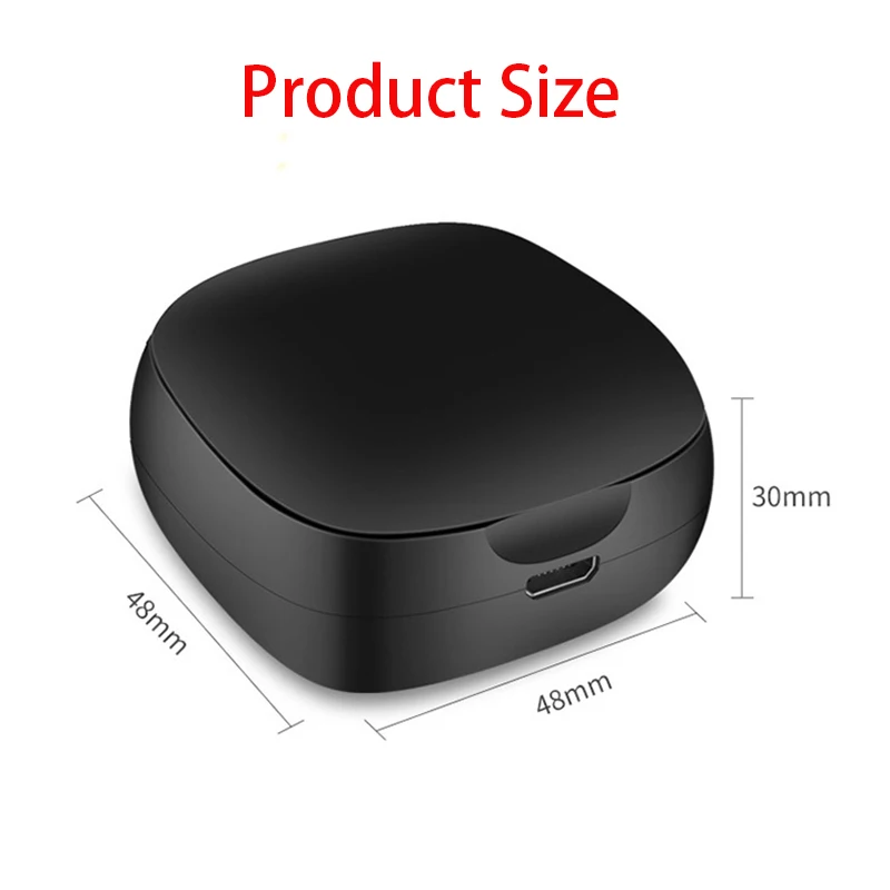Cshzce Xg8 Wireless Earphone Mini Ipx5 Waterproof Stereo With Digital Battery Display Sports Earbuds Handsfree For All Phones