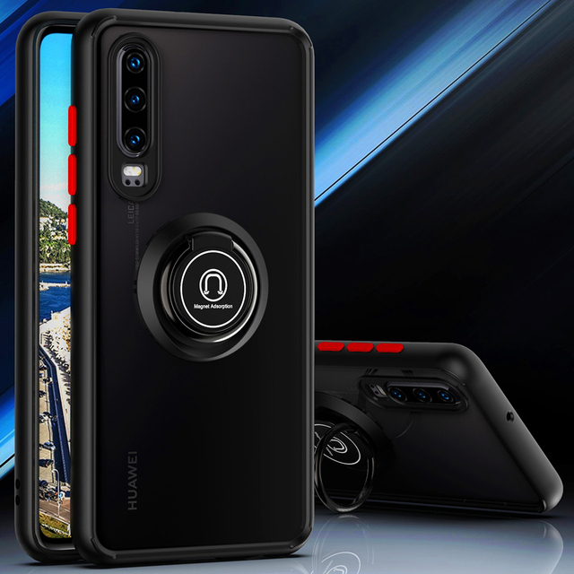 Lens Protection Case For Huawei P40 P30 P20 Lite Mate 30 20 Lite Y9 Y7 2019 P Smart 2019 Nova 5t 7 Translucent Matte Cover