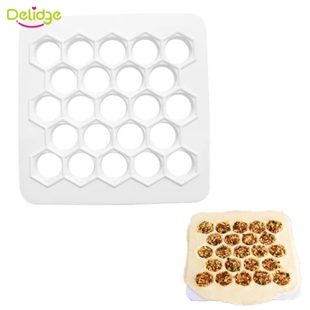 

Large Size Dumplings Mold Kitchen Gadgets DIY Dumplings Maker ABS Ravioli Mould Dough Press Kitchen Baking Decoration Tools