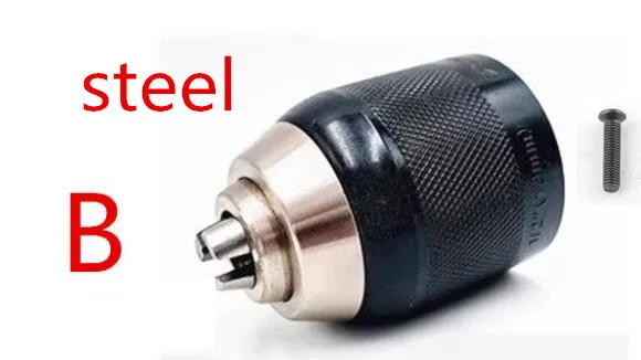 model B Патрон без ключа для замены для DeWALT DCD735 DCD740 DCD771 DCD776 DCD778 DCD780 DCD780L2 DCD785 DCD985 DCD700CK2 - Цвет: model B