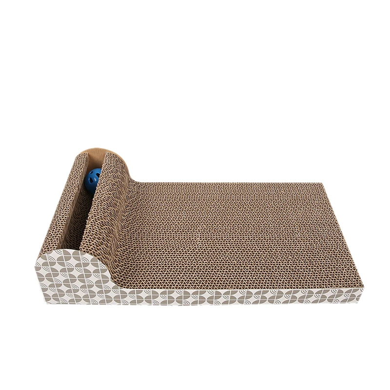 Pet Scratch Board Paper Corrugated Pet Toy Pet Claw Kitten Climbing Claw Pet Catch Toy