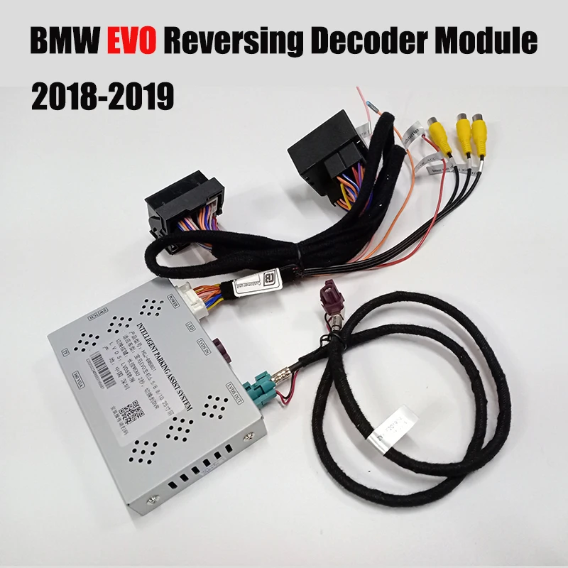 

Car camera interface for BMW EVO system F15 F16 F20 F30 F48 2018 2019 track reversing image decoder module rear backup parking