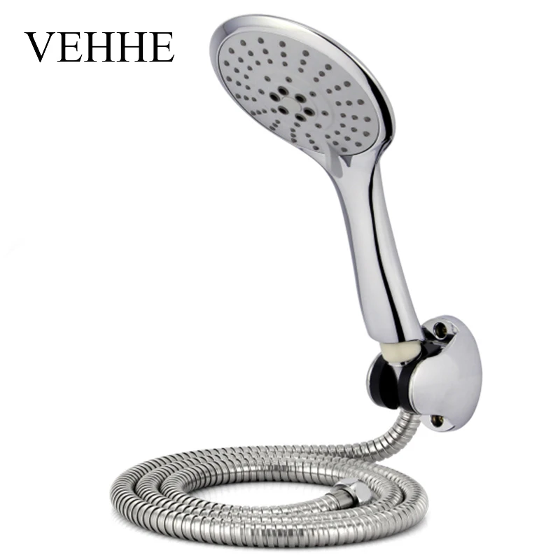 

Набор насадок для душа VEHHE Lisper, круглый хромированный АБС-пластик, Регулируемый набор для душа с дождевой насадкой, многофункциональный аксессуар для ванной комнаты