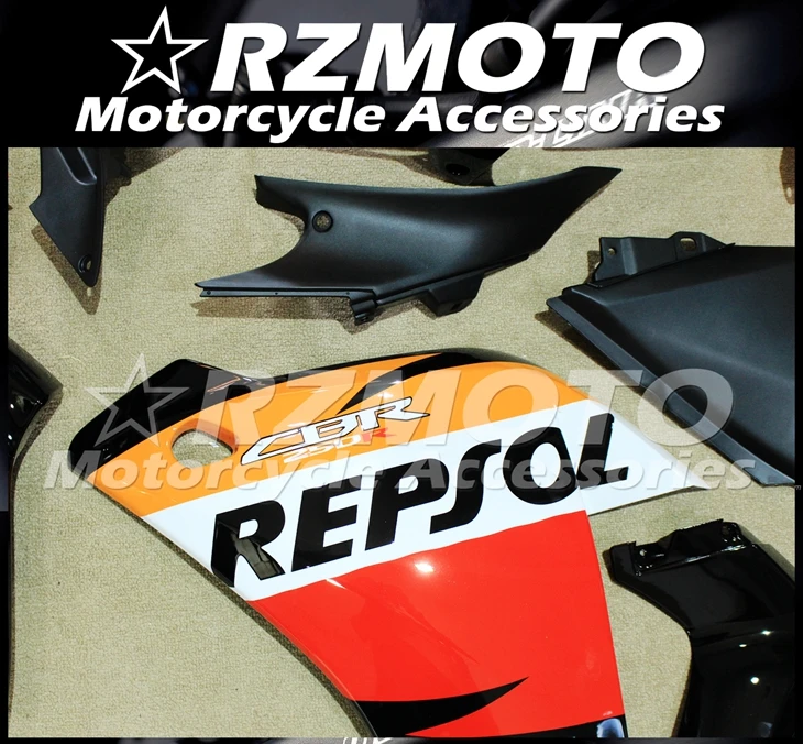 ABS мотоцикл обтекатель комплект для HONDA CBR250R 2011-2013 год кузов литья под давлением Магазин № 1230