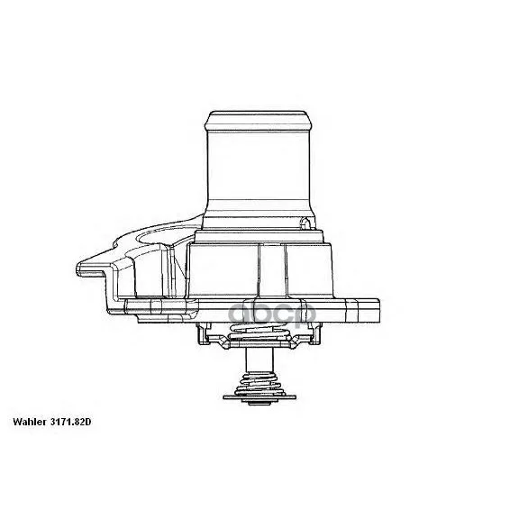 Термостат Wahler 317182d Wahler арт. 317182D